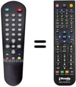 Replacement remote control COBRA GIRAFFA 180