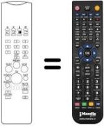 Replacement remote control ES 1