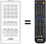 Replacement remote control FB 1A