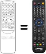 Replacement remote control Funai F9TRD1