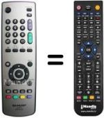 Replacement remote control GA 531 WJSA