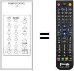 Replacement remote control GALAXY 24