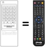Replacement remote control Irradio MUSTANG 14'