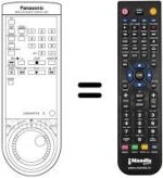 Replacement remote control Panasonic HD 700
