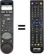 Replacement remote control Hitachi VT-F350E