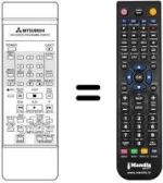 Replacement remote control HSE 20