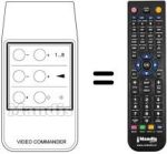 Replacement remote control VIDEO COMPUTER