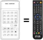 Replacement remote control IFB 13 T