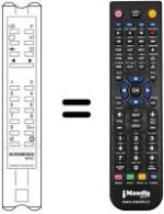 Replacement remote control IMC 60