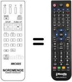Replacement remote control IMC 605