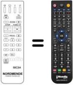 Replacement remote control IMC 64