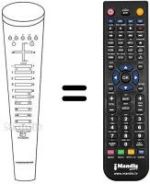Replacement remote control IMC 702
