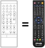Replacement remote control IR 2030 M