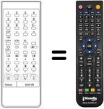 Replacement remote control IR 2030 ME