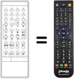 Replacement remote control INFRARED 2030 S