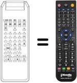 Replacement remote control IR 5514