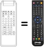 Replacement remote control IR 5515
