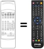 Replacement remote control IR 99 / 39 TEXT