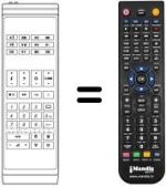Replacement remote control IRS 2