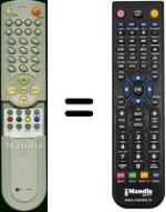 Replacement remote control KEYMAT KE CR 1401