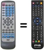 Replacement remote control KF-8000K