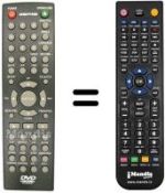 Replacement remote control KM-1618-1