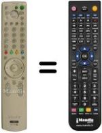 Replacement remote control Sony KV-32 FQ86 E
