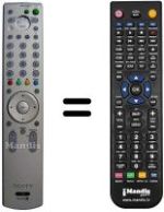 Replacement remote control Sony KE-P42 XS1