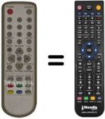 Replacement remote control Hyundai L 19 T