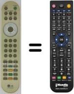 Replacement remote control LG RZ-23LZ50