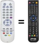 Replacement remote control MB 105
