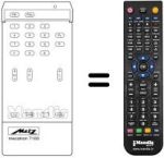 Replacement remote control MECATRON 7201