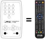 Replacement remote control MECATRON 7109