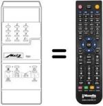 Replacement remote control MECATRON 7601