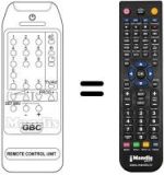 Replacement remote control MG 2570