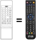 Replacement remote control MG 2594