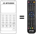 Replacement remote control NON TEXT