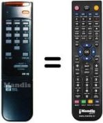 Replacement remote control OR 49