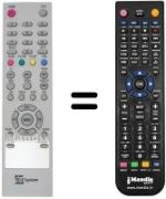 Replacement remote control Telesystem TS 19 WIDE