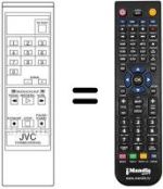 Replacement remote control PQ 10181 U