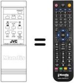 Replacement remote control PQ 10344 B