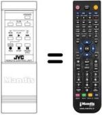 Replacement remote control PQ 10344 E