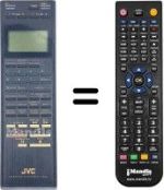 Replacement remote control JVC HR-D530 E