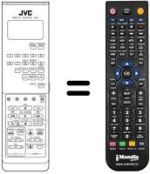 Replacement remote control PQ 10779