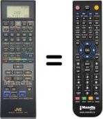 Replacement remote control PQ 10884