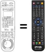 Replacement remote control PQ 11237