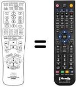 Replacement remote control PQ 21093 B 3