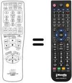 Replacement remote control PQ 21953 A