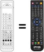 Replacement remote control PSA 7420