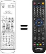 Replacement remote control QPRO